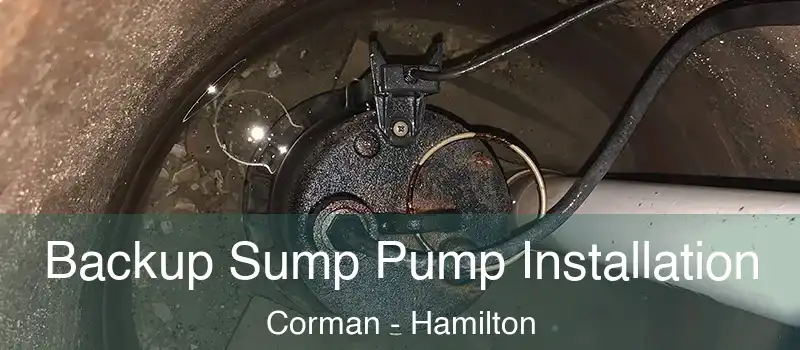  Backup Sump Pump Installation Corman - Hamilton