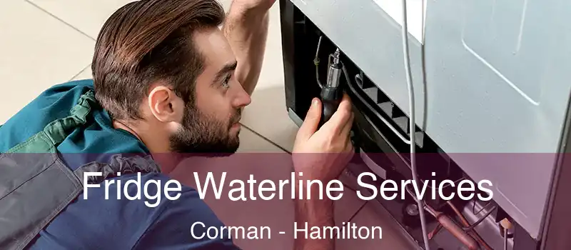 Fridge Waterline Services Corman - Hamilton