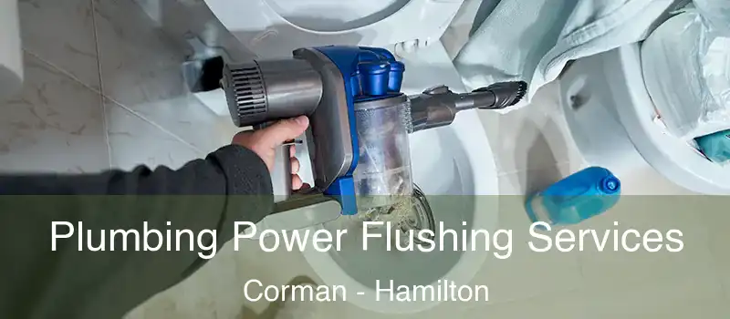 Plumbing Power Flushing Services Corman - Hamilton