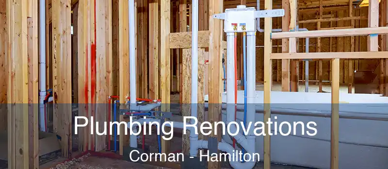 Plumbing Renovations Corman - Hamilton