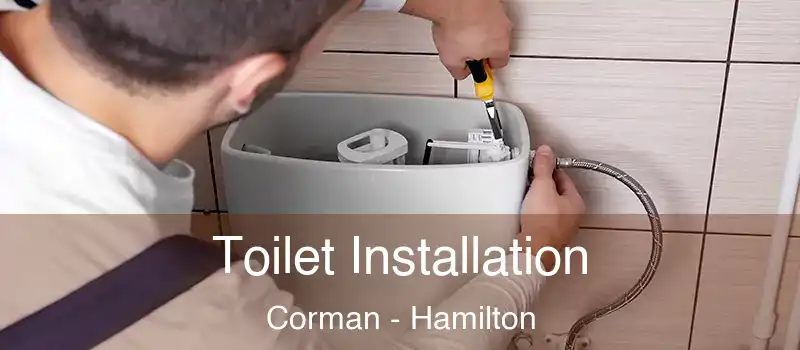 Toilet Installation Corman - Hamilton